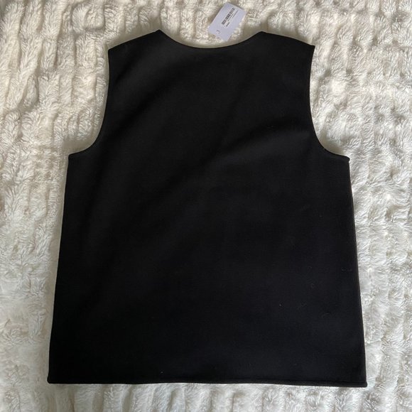 OAK & FORT | Women's Black Vest - Picture 2 of 3